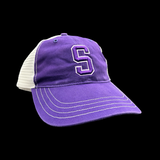 Saluda Tigers 864 Special Edition 3D Purple White Relaxed Trucker Hat