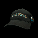 Richardson 111 Relaxed Coastal Midnight Black Trucker Hat