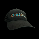 Richardson 111 Relaxed Coastal Midnight Black Trucker Hat