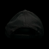 Richardson 111 Relaxed Coastal Midnight Black Trucker Hat