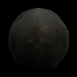 803 Richardson 110 Blackout Fitted Mesh Trucker Hat