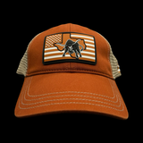 Richardson 111 Burnt Orange Texas Performance Trucker Hat