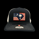 Richardson 112 South Carolina 803 Patriotic Trucker Hat