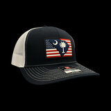 Richardson 112 South Carolina 803 Patriotic Trucker Hat