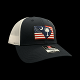 Richardson 115 South Carolina 843 Patriotic Low Profile Trucker Hat