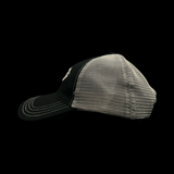 803 Richardson Black Steel Relaxed Trucker Hat