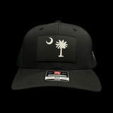 Richardson 112 SC 803 Blackout Palmetto Moon Youth Trucker Hat