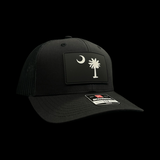 Richardson 112 SC 803 Blackout Palmetto Moon Youth Trucker Hat