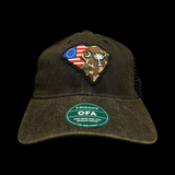 Legacy South Carolina Betsy Ross Duck Camo Relaxed Trucker Hat