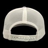 Richardson Heather Gray White Performance PVC Patch Trucker Hat