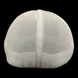 Richardson Flex Heather White Performance PVC Patch Fitted Trucker Hat