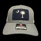 Richardson Youth SC Navy Performance PVC Patch Trucker Hat