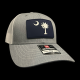 Richardson Youth SC Navy Performance PVC Patch Trucker Hat