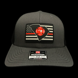 Richardson 112 SC Fire Dept. Performance PVC “Give Back” Trucker Hat