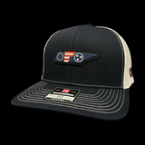 Richardson 112 Tennessee Betsy Ross Navy Performance Trucker Hat