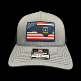 Richardson 112 North Carolina Patriotic Trucker Hat