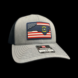 Richardson 112 North Carolina Patriotic Trucker Hat