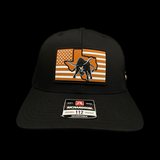 Richardson 112 Black Texas Performance Trucker Hat
