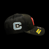Citadel Big Red Peformance PVC Patch Black Multicam Trucker Hat