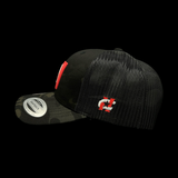Citadel Big Red Peformance PVC Patch Black Multicam Trucker Hat