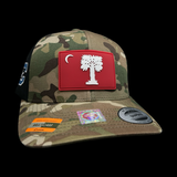 Citadel Big Red Peformance PVC Patch Multicam Trucker Hat