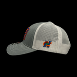 Richardson 112 Heather Gray White FL Youth Performance Trucker Hat