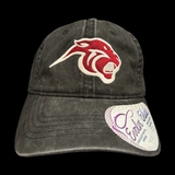 Infinity Pelion Special Edition Washed Black Ladies Ponytail Hat