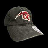 Infinity Pelion Special Edition Washed Black Ladies Ponytail Hat