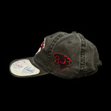 Infinity Pelion Special Edition Washed Black Ladies Ponytail Hat