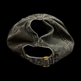 Infinity Pelion Special Edition Washed Black Ladies Ponytail Hat