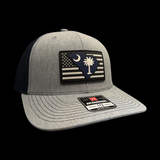 Richardson Heather Navy Performance PVC Trucker Hat