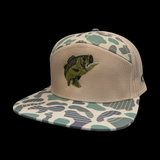 Lost Bass Oldscool Marsh 7 Panel Flatbill Hat