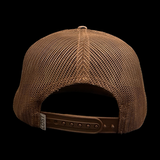 Lost Duck Oldscool Chocolate Camo 7 Panel Flatbill Hat