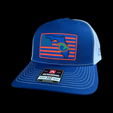 Richardson 112 Blue FL Performance Trucker Hat