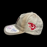 Infinity Garnet Patriotic 803 Ponytail Hat