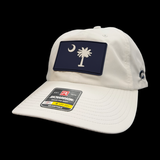Richardson 220 Palmetto Moon White Performance Relaxed Golf Hat
