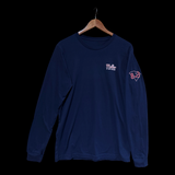 Remember “J” Muller Give Back Navy Cotton Long Sleeve Tee
