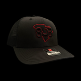 Richardson 112 803 Gen II Black Garnet Trucker Hat