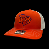 Richardson 112 803 Gen II Orange White Trucker Hat
