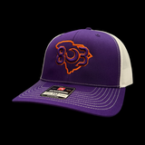 Richardson 112 803 Gen II Purple White Trucker Hat