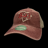 803 Legacy Garnet Gen II Relaxed Fit Trucker Hat