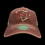803 Legacy Garnet Gen II Relaxed Fit Trucker Hat