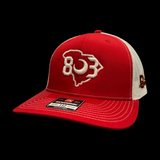 803 Gilbert Indians Red White Special Edition Trucker Hat