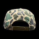 Lost Bass Oldscool Marsh Camo Relaxed Rope Hat