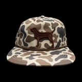Lost Dog Oldscool Slough Camo Relaxed Rope Hat