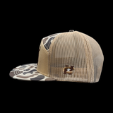 Lost Dog Oldscool Slough Flat Bill Camo Hat