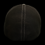 864 Richardson 110 Heather Gray Fitted Trucker Hat