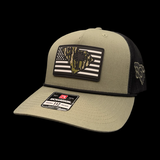 864 Richardson Bottomland Loden Performance Rope Trucker Hat