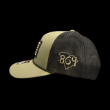 864 Richardson Bottomland Loden Performance Rope Trucker Hat