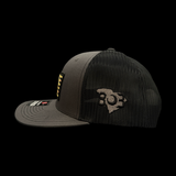 65th Anniversary Peach Festival Charcoal Trucker Hat